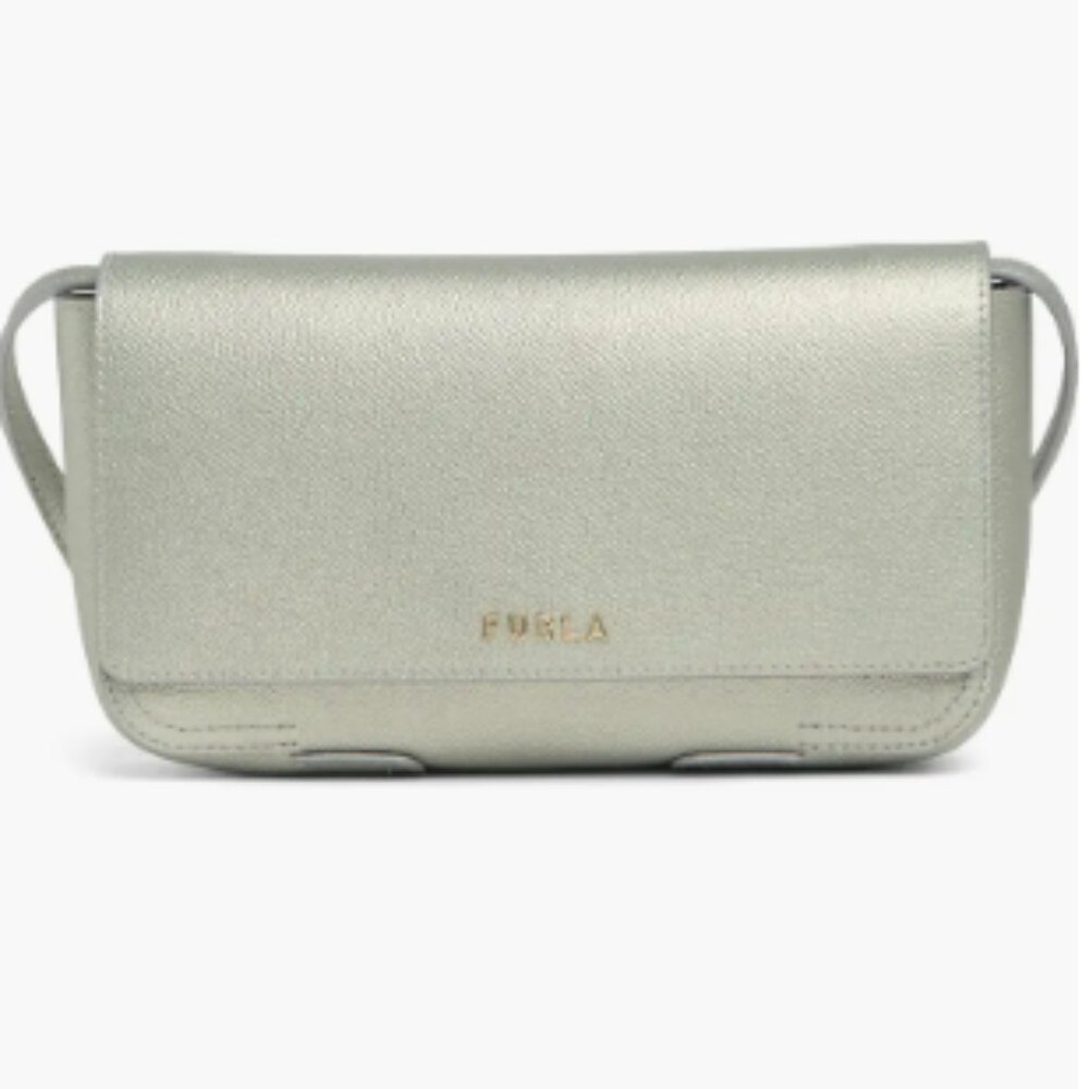 Furla Pochette Bag in Silver